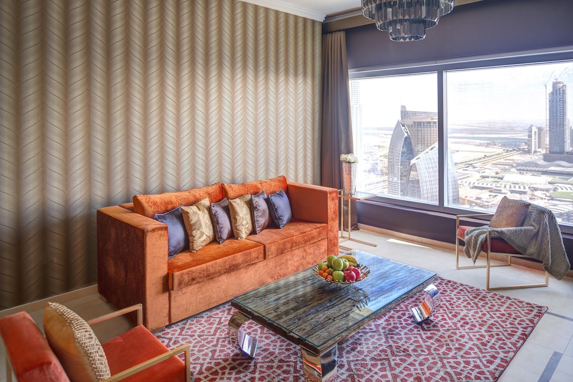 Dream Inn Apartments - 48 Burj Gate Downtown Skyline Views ดูไบ ภายนอก รูปภาพ