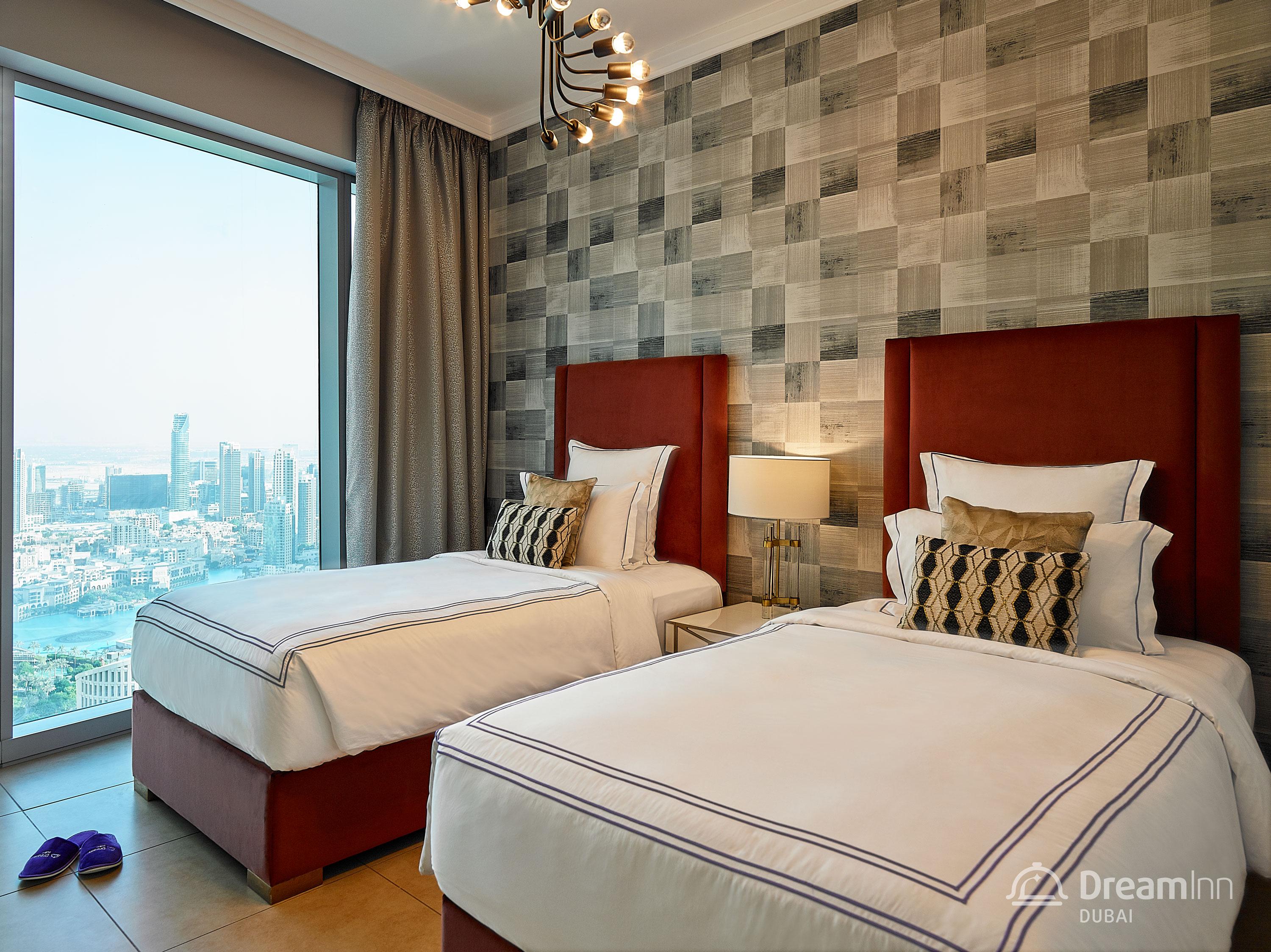 Dream Inn Apartments - 48 Burj Gate Downtown Skyline Views ดูไบ ภายนอก รูปภาพ