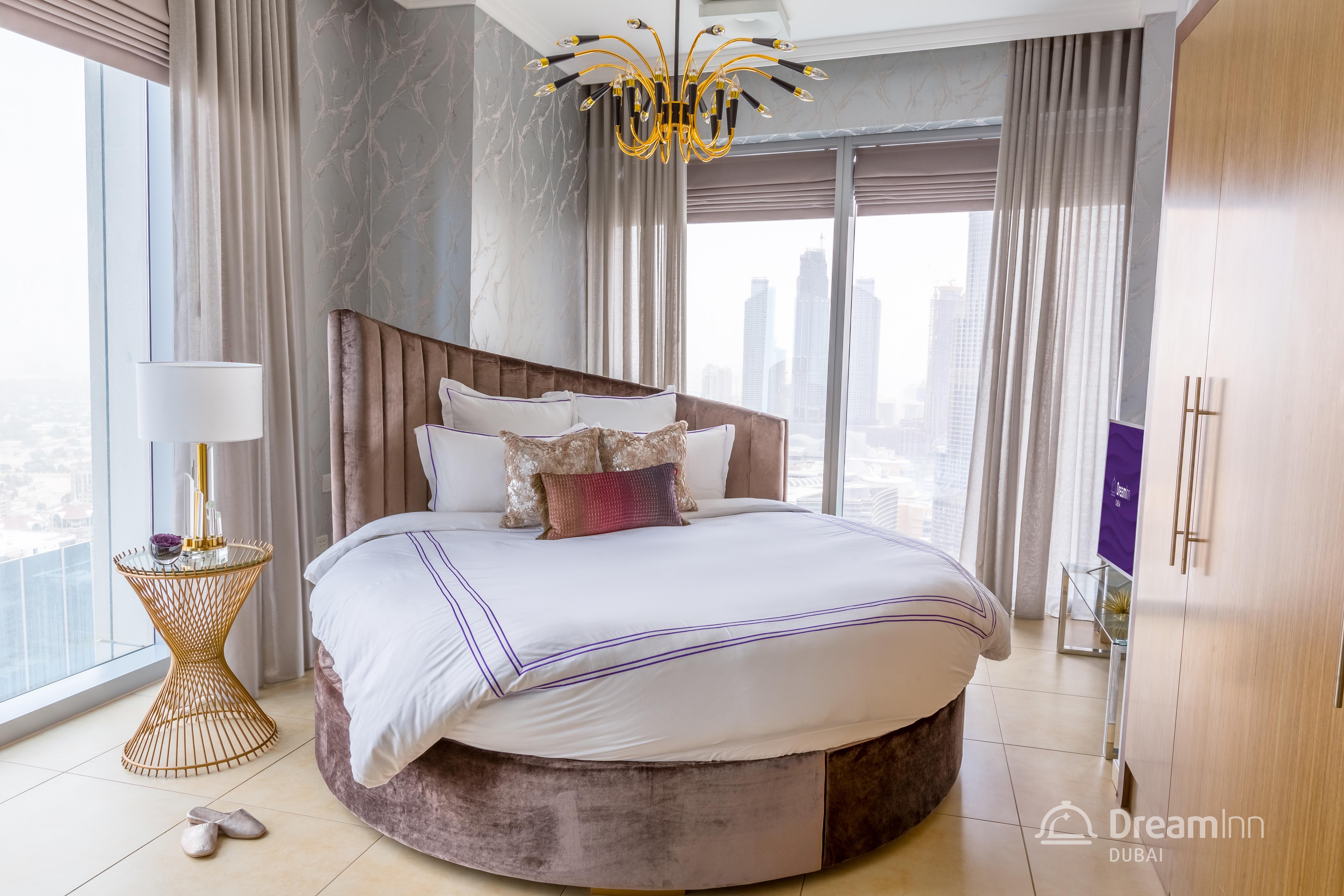 Dream Inn Apartments - 48 Burj Gate Downtown Skyline Views ดูไบ ภายนอก รูปภาพ