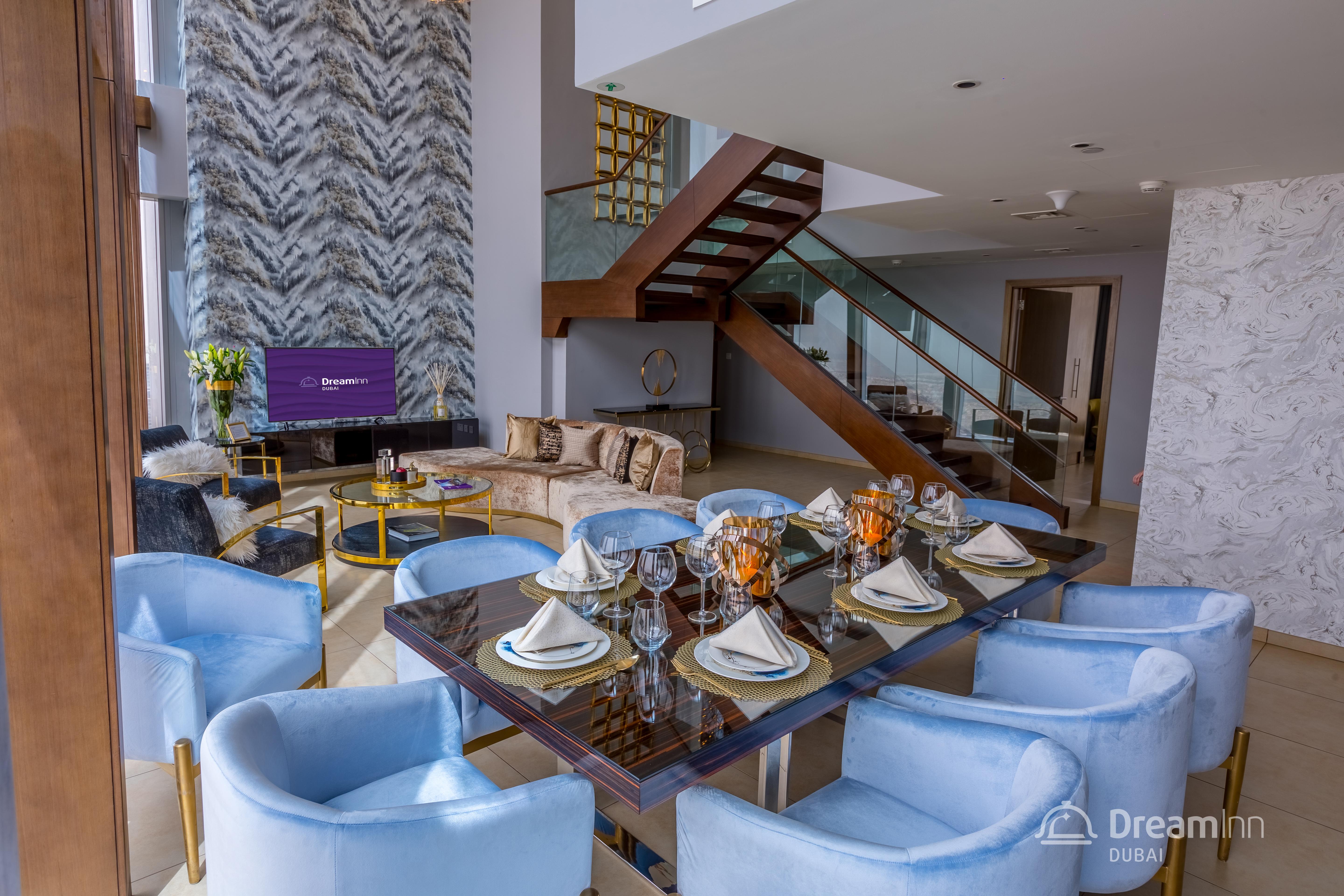 Dream Inn Apartments - 48 Burj Gate Downtown Skyline Views ดูไบ ภายนอก รูปภาพ