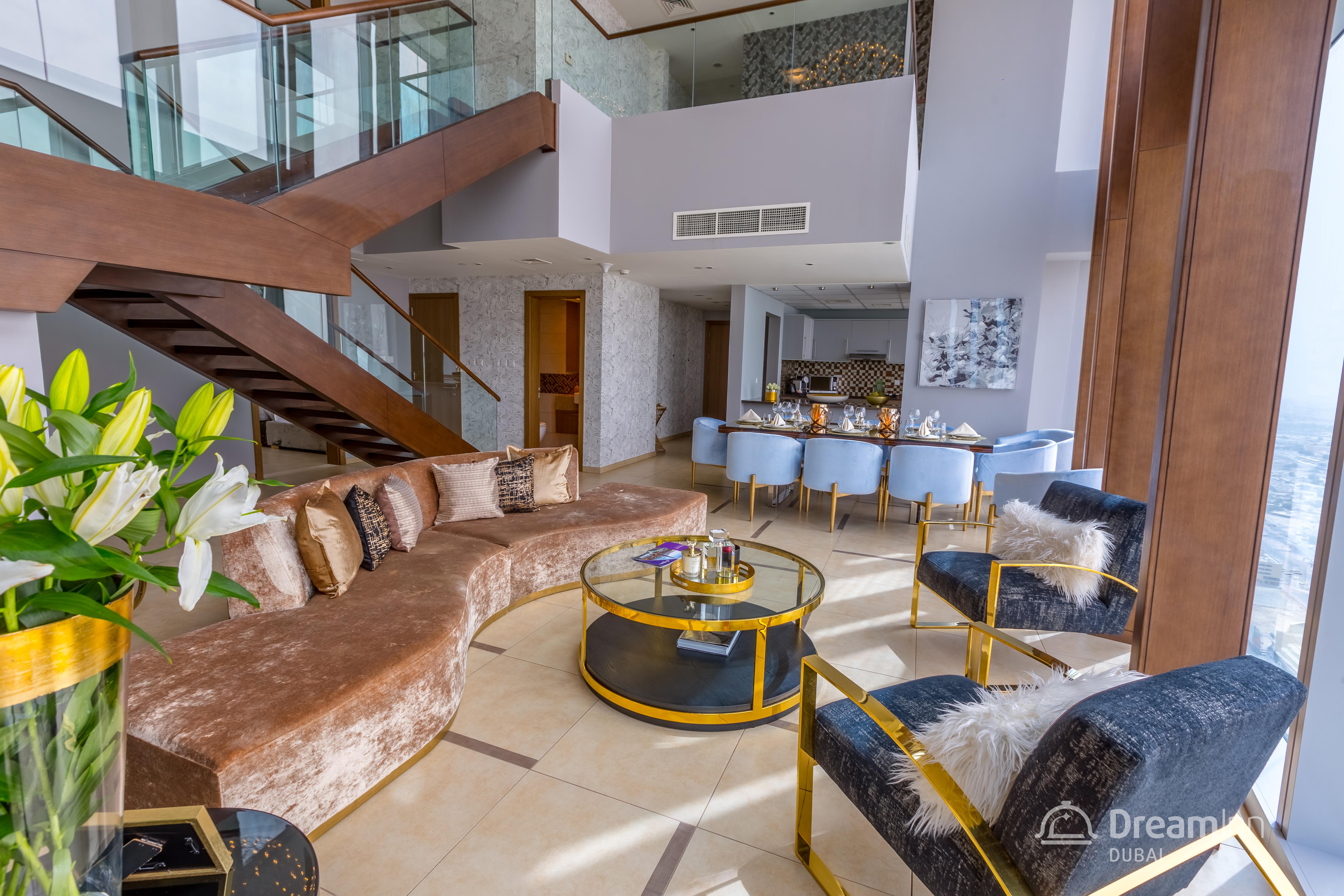 Dream Inn Apartments - 48 Burj Gate Downtown Skyline Views ดูไบ ภายนอก รูปภาพ