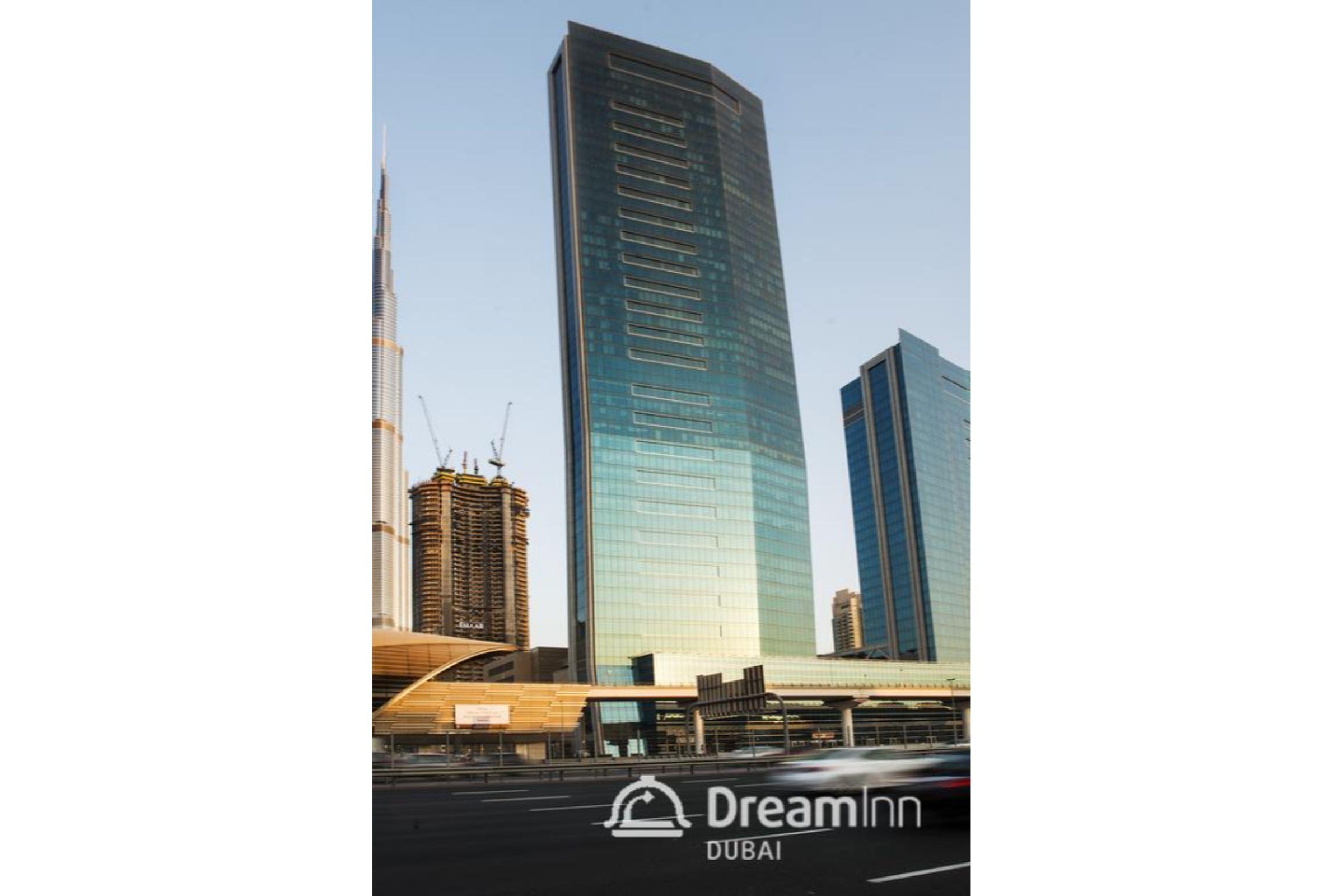 Dream Inn Apartments - 48 Burj Gate Downtown Skyline Views ดูไบ ภายนอก รูปภาพ