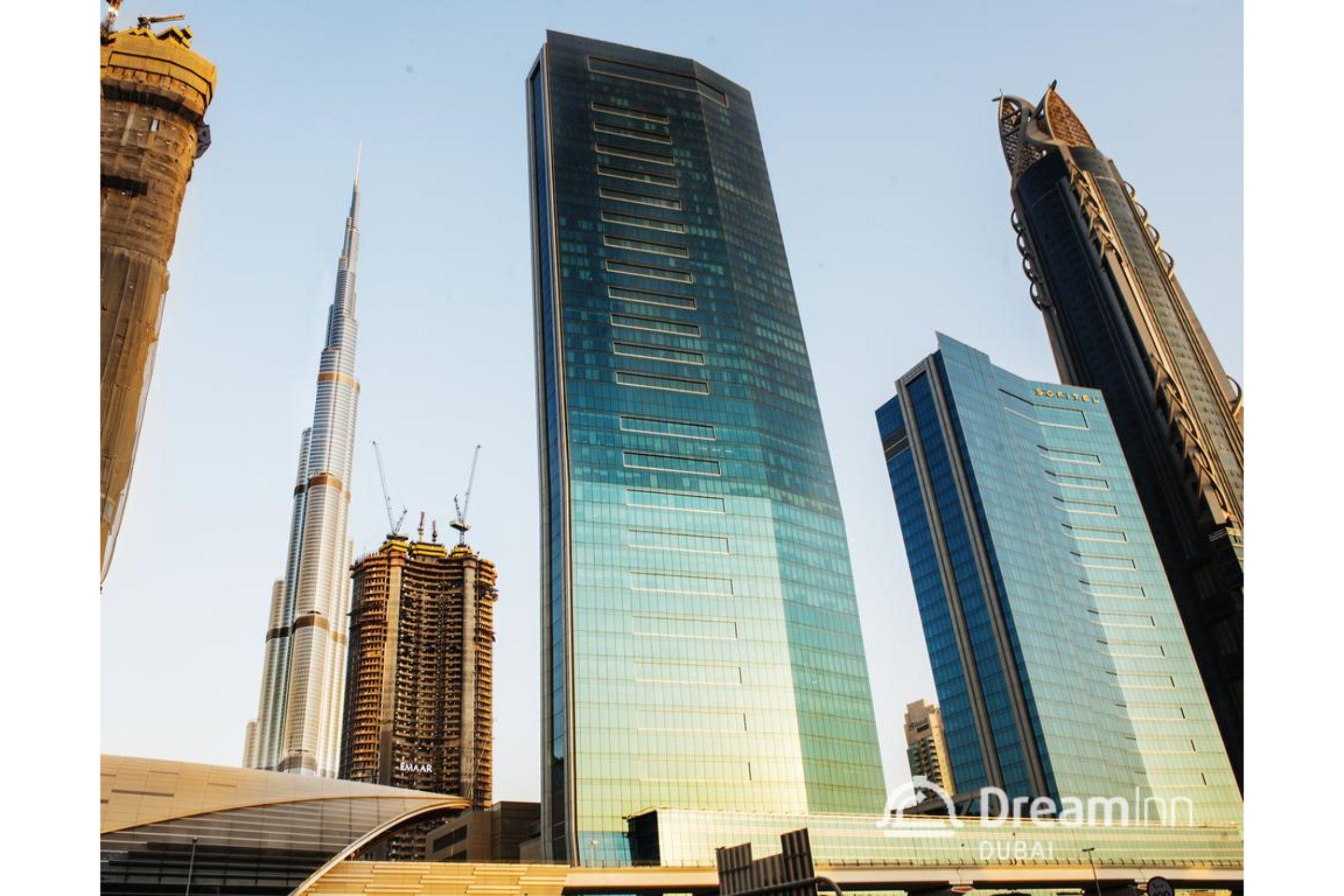 Dream Inn Apartments - 48 Burj Gate Downtown Skyline Views ดูไบ ภายนอก รูปภาพ
