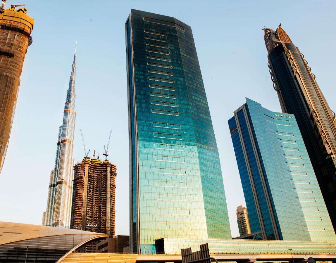 Dream Inn Apartments - 48 Burj Gate Downtown Skyline Views ดูไบ ภายนอก รูปภาพ